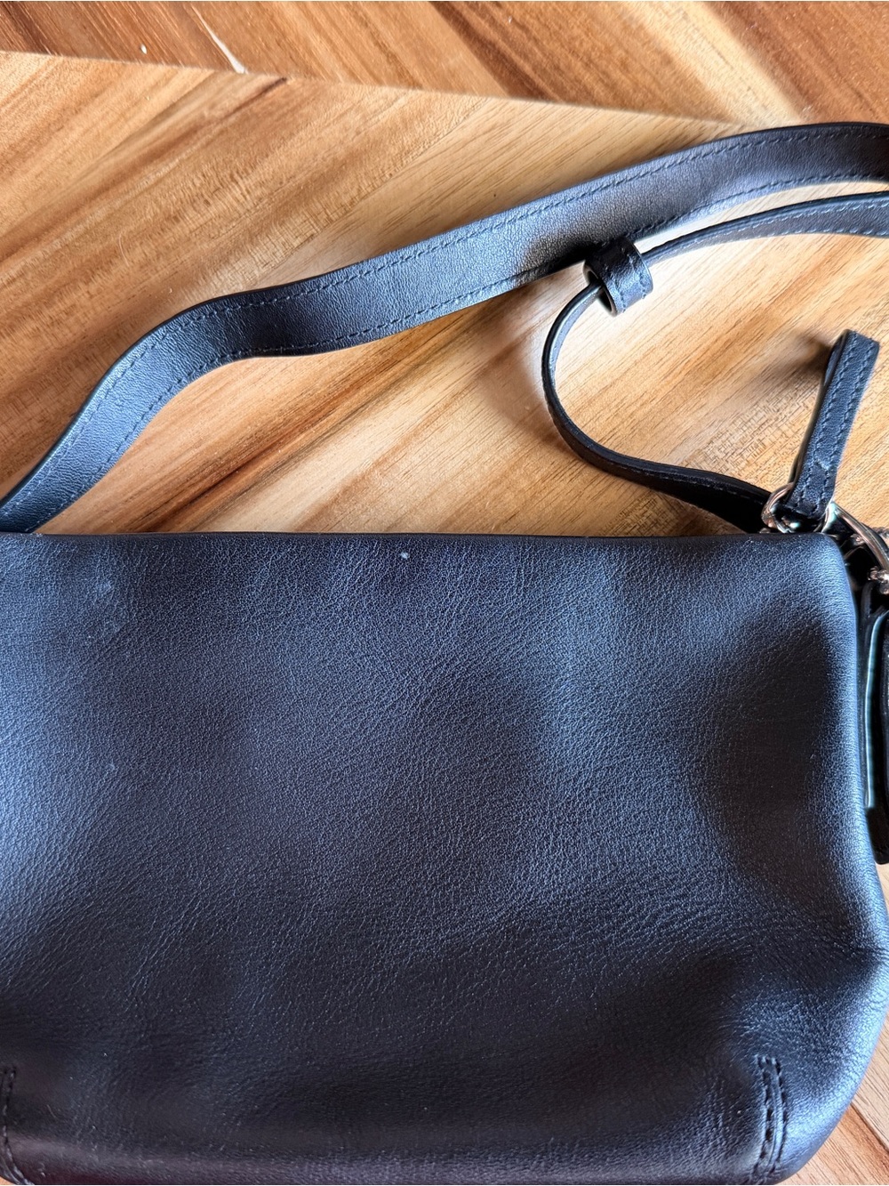 Coach Black Leather Mini Bag - Picture 3 of 7